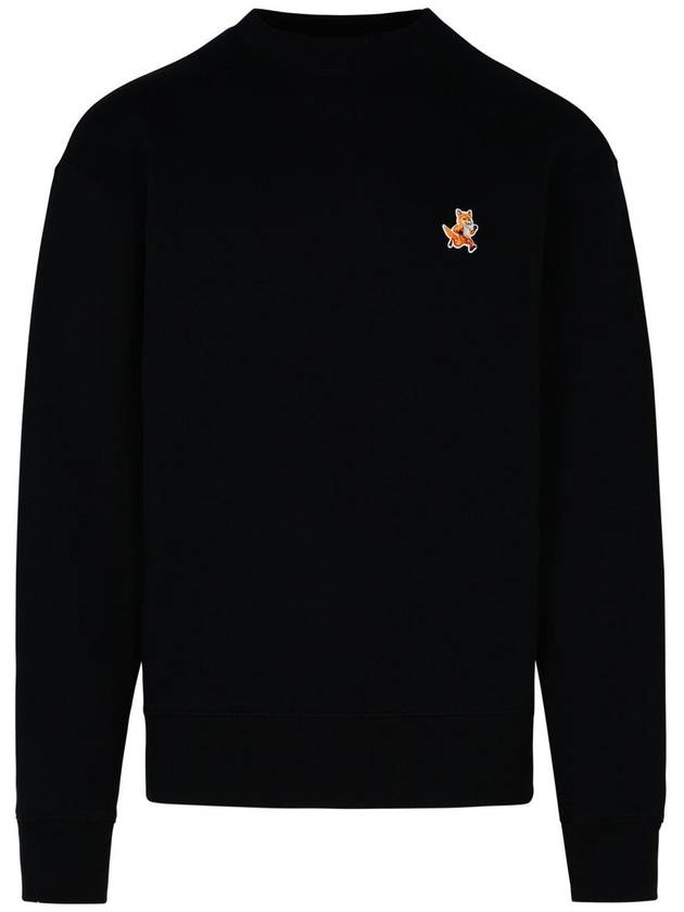 Fox Cotton Sweatshirt Black - MAISON KITSUNE - BALAAN 2