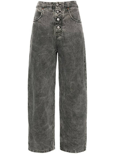 Mm6 Maison Margiela High-Waisted Boyfriend Jeans - MAISON MARGIELA - BALAAN 1