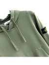 Stone Island Waffen Patch Khaki Hooded Sweatshirt 721564151 - STONE ISLAND - BALAAN 2