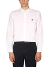 Zebra Patch Long Sleeve Shirt Light White - PAUL SMITH - BALAAN 3