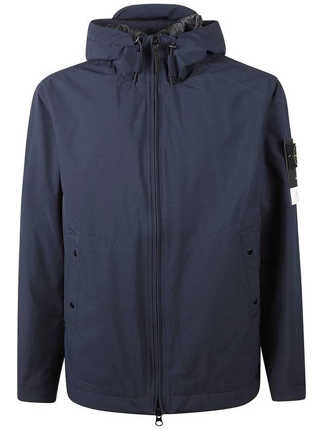 Compass Badge Hooded Jacket Navy - STONE ISLAND - BALAAN 2