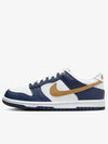 Dunk GS Low Top Sneakers White Navy - NIKE - BALAAN 2