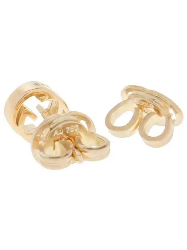 Interlocking G 18K Earrings YBD662111001 Gold - GUCCI - BALAAN 5