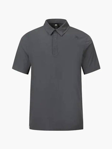 GOLF Men s Woven Short Sleeve T Shirt DP21MFTS47 - DESCENTE - BALAAN 1