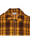 2F000 05 5976MF12 Checked wool zipup overshirt yellow - MONCLER - BALAAN 2