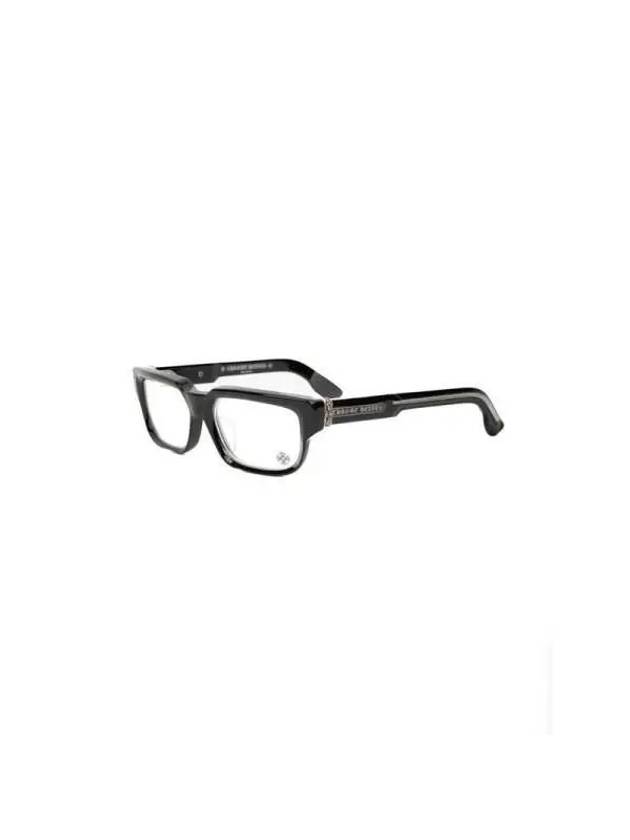 Chrome Hearts 2 THICK square frame glasses BK - CHROME HEARTS - BALAAN 2