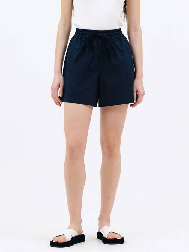 crease string mini shorts navy - JUN BY JUN K - BALAAN 1