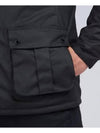 8OZ Duke Wax Jacket Black - BARBOUR - BALAAN 6