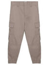 Banding Cargo Pocket Track Pants Beige - AMI - BALAAN 2