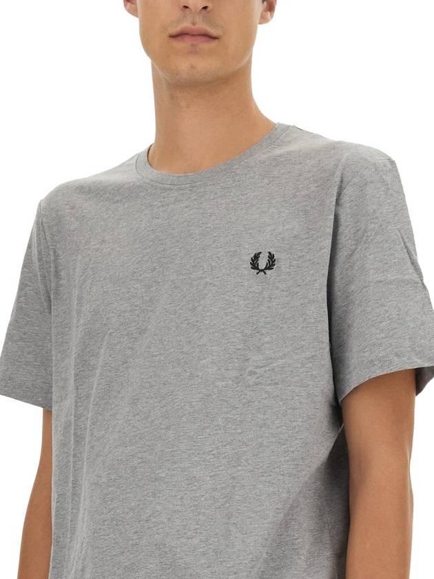 T-SHIRT WITH LOGO - FRED PERRY - BALAAN 4