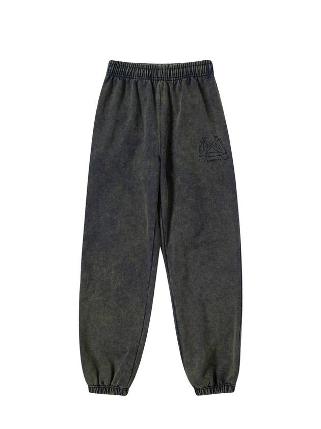 Washed Track Pants Black - CONECTX - BALAAN 2