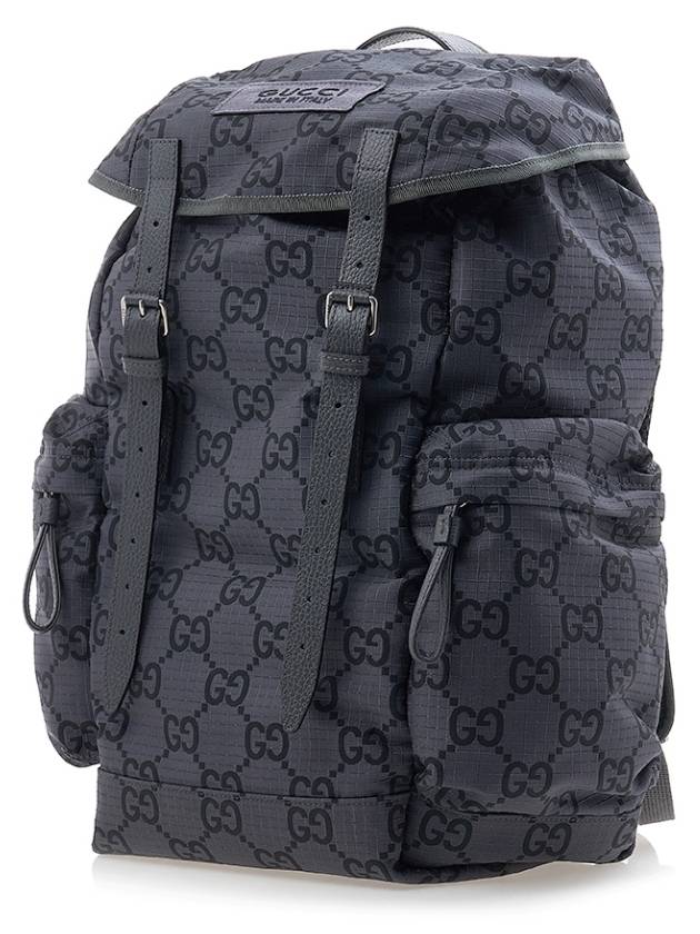 GG Supreme Nylon Backpack Grey - GUCCI - BALAAN 3