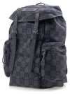 GG Supreme Nylon Backpack Grey - GUCCI - BALAAN 3