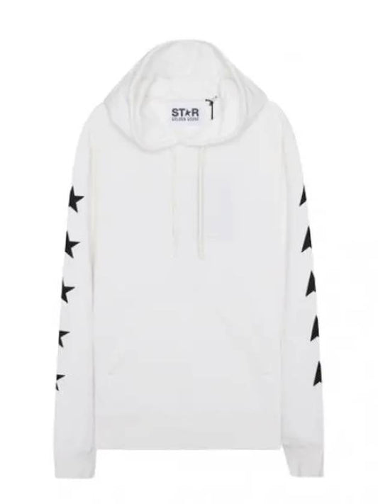 Star Collection Black White Aligehiro Hoodies Men - GOLDEN GOOSE - BALAAN 1