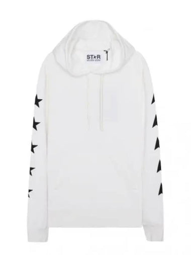 Star Collection Black White Aligehiro Hoodie - GOLDEN GOOSE - BALAAN 1