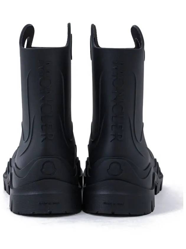 Misty Elastodien Rain Boots Black - MONCLER - BALAAN 4