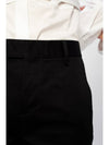 BLACK BRANDED PLEATFRONT TROUSERS - DSQUARED2 - BALAAN 4