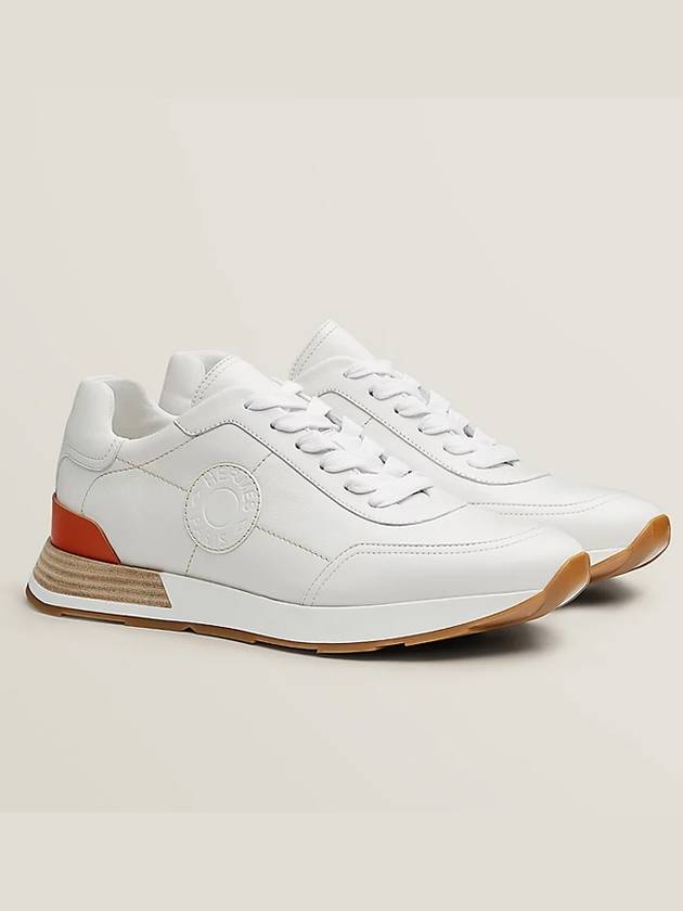 Drive Men's Sneakers White H212910Z - HERMES - BALAAN 1