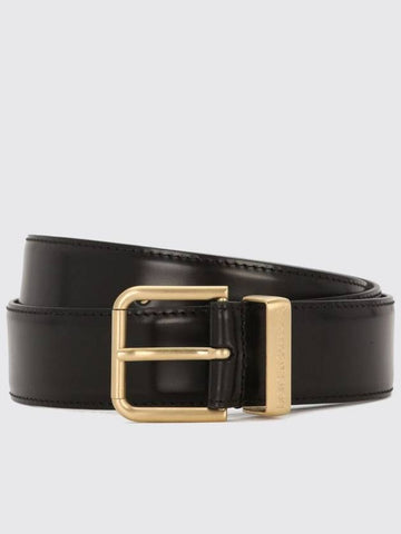 Dolce &amp; Gabbana belt in brushed calfskin - DOLCE&GABBANA - BALAAN 1