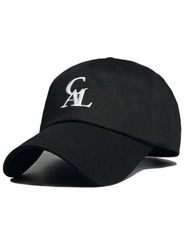 Signature Logo Ball Cap Black - CASEALOT - BALAAN 1