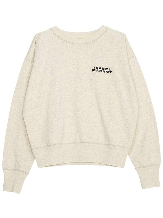 Shard Logo Print Sweatshirt Ecru - ISABEL MARANT - BALAAN 2