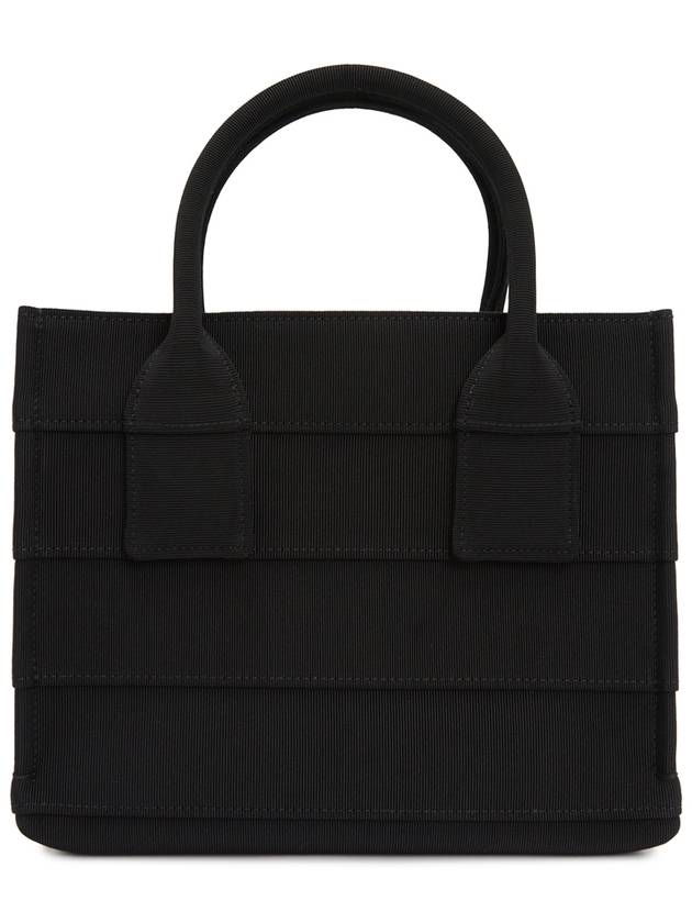 Logo Signature Tote Beach Bag Black - SALVATORE FERRAGAMO - BALAAN 5