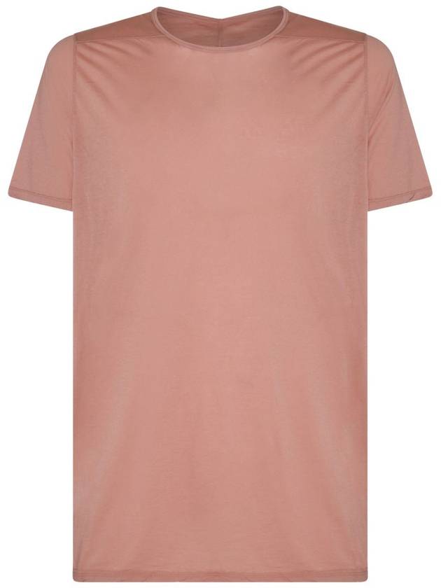 Rick Owens Drkshdw Pink Cotton T-Shirt - RICK OWENS - BALAAN 1