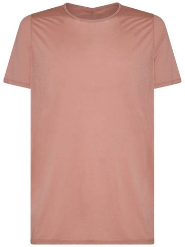 Rick Owens Drkshdw Pink Cotton T-Shirt - RICK OWENS - BALAAN 1