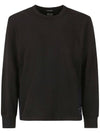 Metropolis Series Stretch Fleece Mix Pocket Sweatshirt Black - CP COMPANY - BALAAN 1