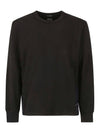 Metropolis Series Stretch Fleece Mix Pocket Sweatshirt Black - CP COMPANY - BALAAN 1