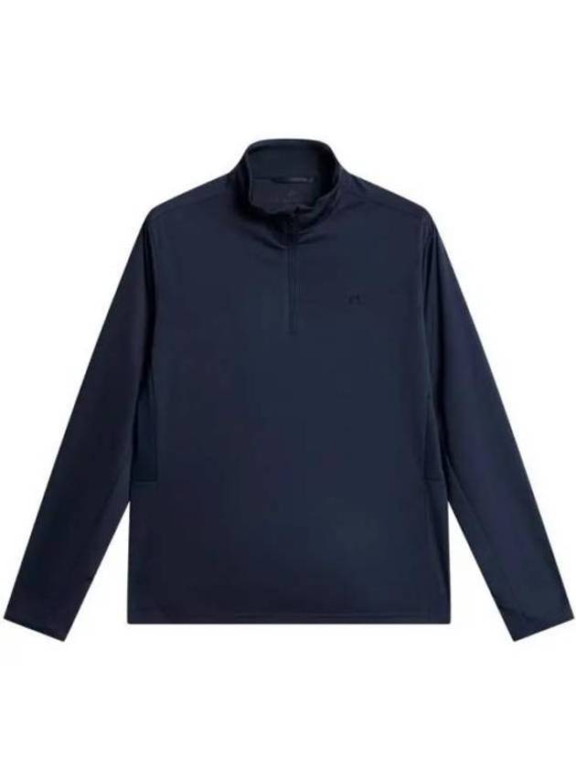 Men's Frank Pro Pack Mid Layer Long Sleeve T-Shirt Navy - J.LINDEBERG - BALAAN 1