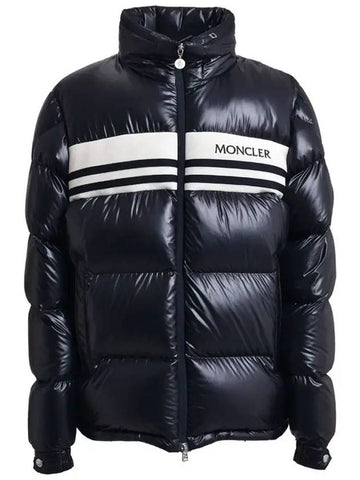 SKARSTIND Hooded Padded Jacket Navy 1A001 19 595ZJ 778 - MONCLER - BALAAN 1