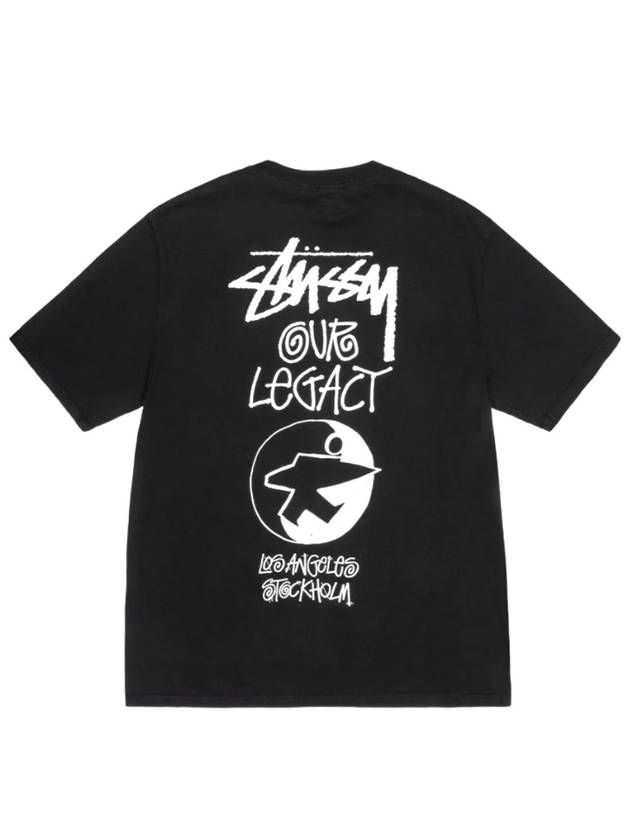 Our Legacy Surfman OL T Shirt Black Women - STUSSY - BALAAN 1