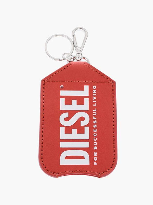 Task Bottle Leather Key Holder Red - DIESEL - BALAAN 2