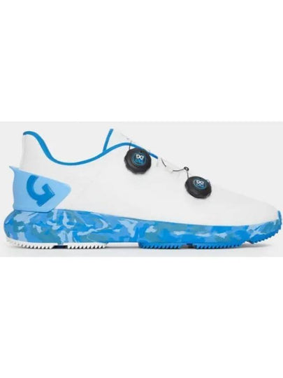 Men's G Drive Perforated TPU Camo Spikeless White Blue - G/FORE - BALAAN 2