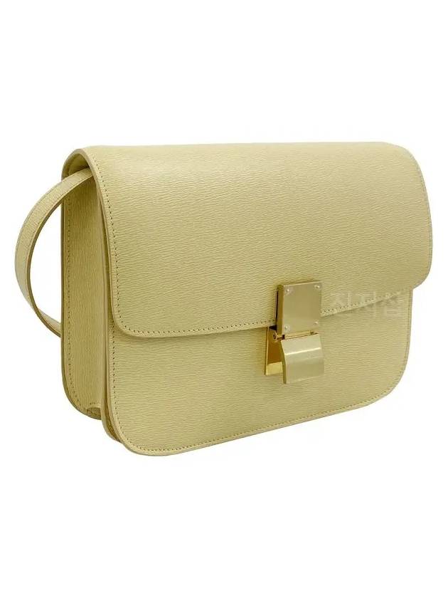 Medium Calfskin Cross Bag Yellow - CELINE - BALAAN 5