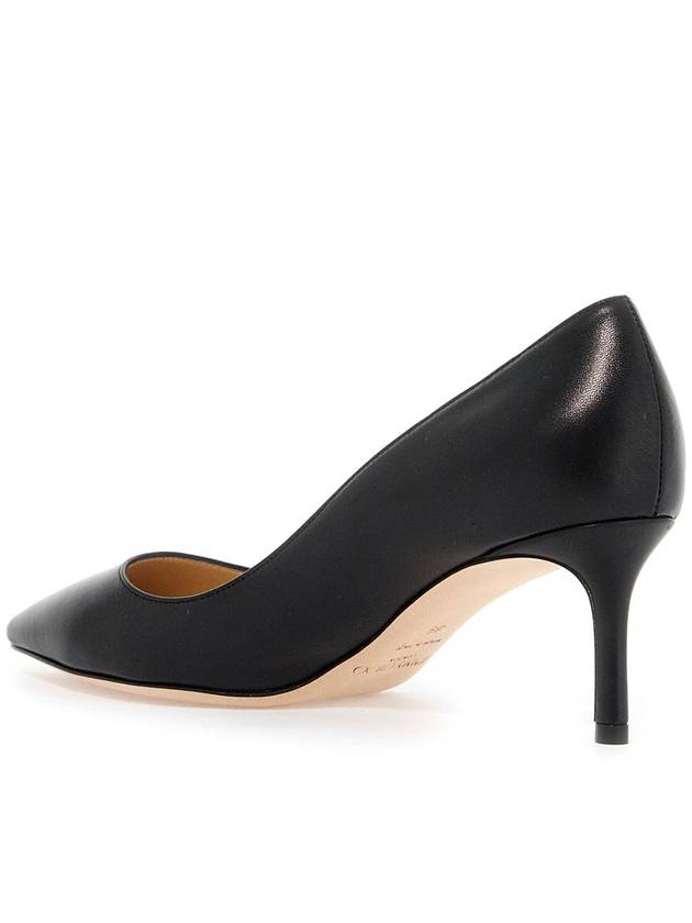 Romi 60 Matte Leather Pumps Black - JIMMY CHOO - BALAAN 4