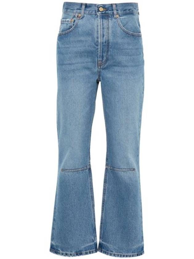 Le De Nimes Court Straight Jeans Blue - JACQUEMUS - BALAAN 1