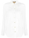 Cotton Shirt White - GUCCI - BALAAN 2