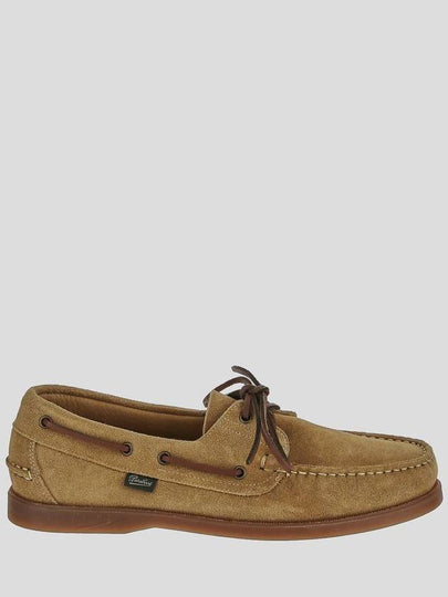 Bath Suede Boat Shoes Brown - PARABOOT - BALAAN 2