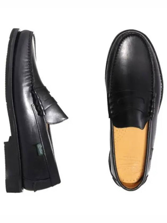 Brighton black men s loafers - PARABOOT - BALAAN 1