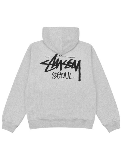 Stock Seoul Hoodie Ash Heather - STUSSY - BALAAN 2