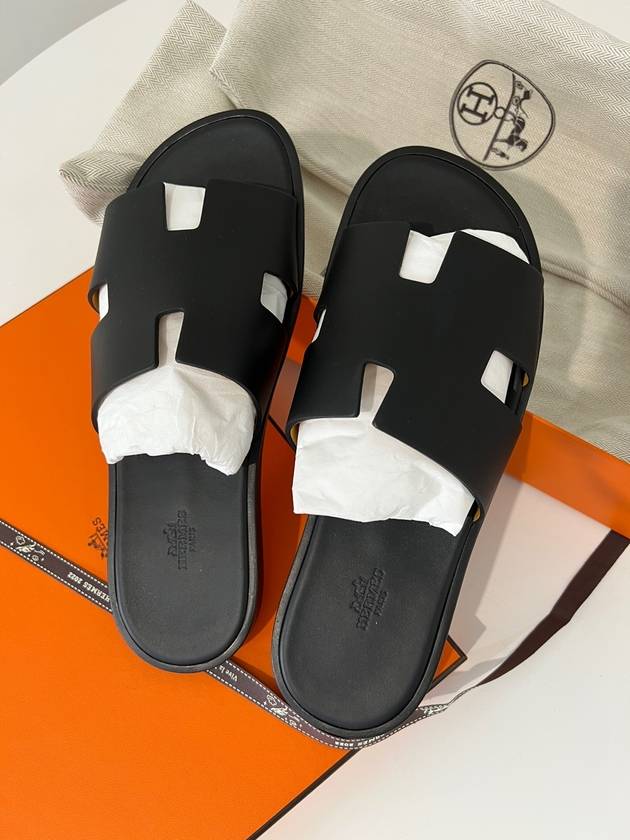 Izmir Sandal Calfskin & Noir - HERMES - BALAAN 7