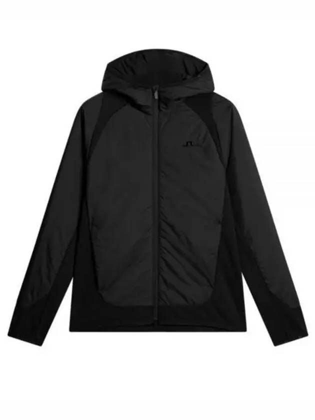 Shawn Hybrid Hooded Jacket Black - J.LINDEBERG - BALAAN 2