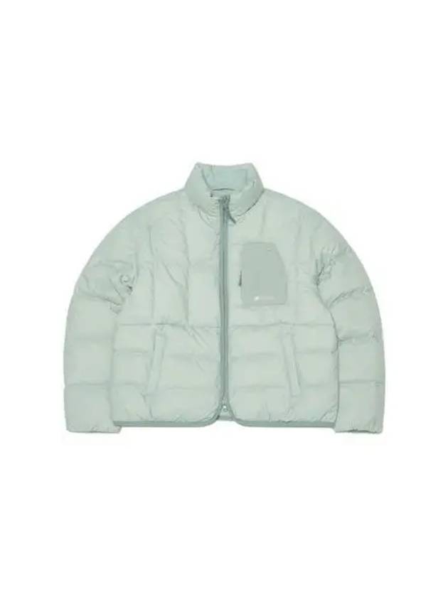 KODAK Apparel standard neck mid light down jacket women MINT GREEN - KODO - BALAAN 1