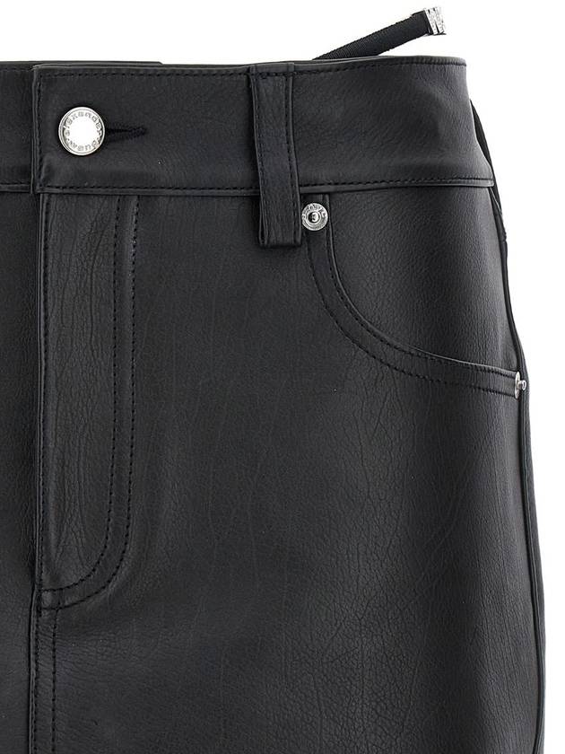 Alexander Wang Thong Leather Skort - ALEXANDER WANG - BALAAN 3