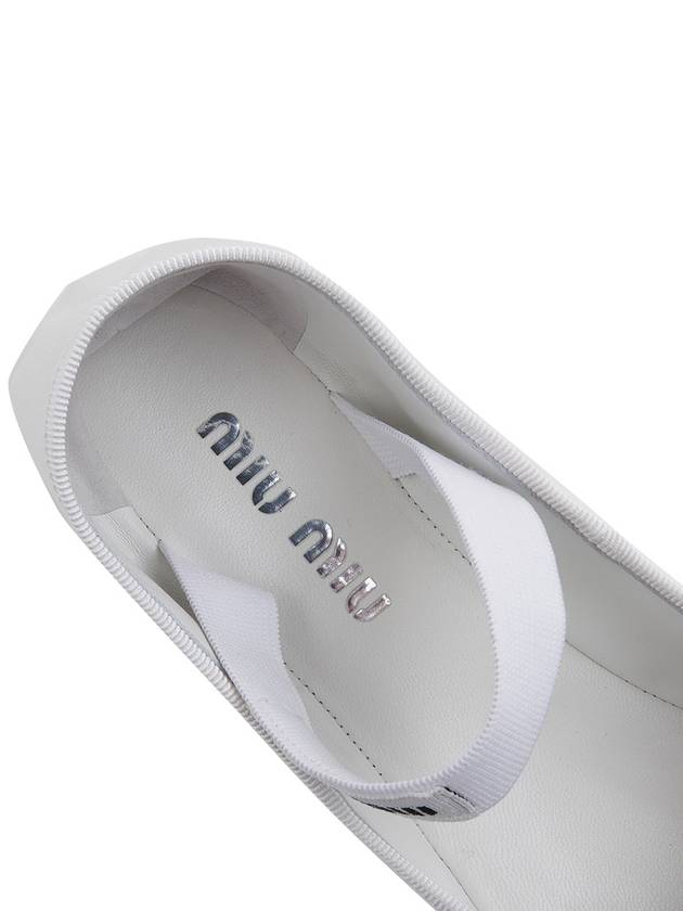 Satin Ballerinas White - MIU MIU - BALAAN 8