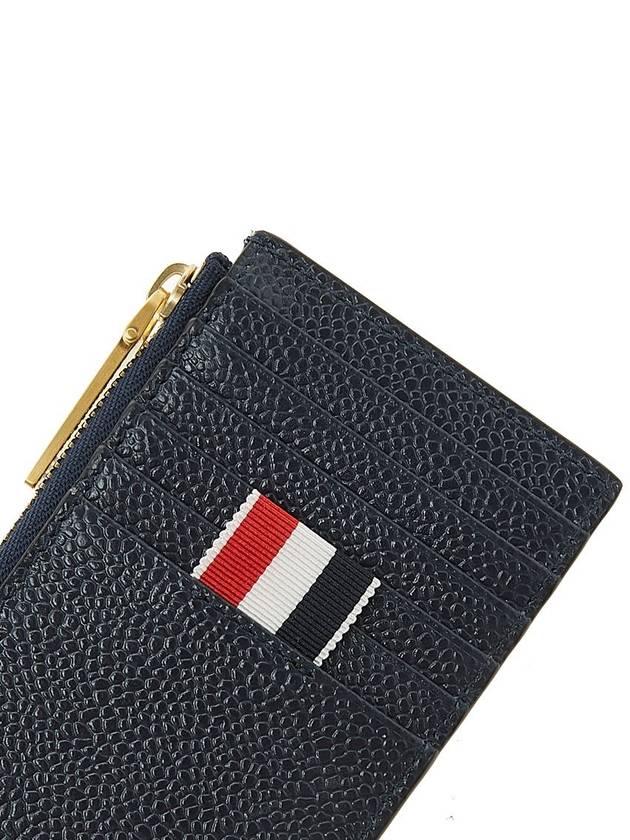 Sky Half Drop 3D Print Card Wallet Navy - THOM BROWNE - BALAAN 9