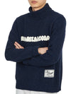 Golf wear men s neck polar knit MLM 2D AB05 NAVY - MARK & LONA - BALAAN 6