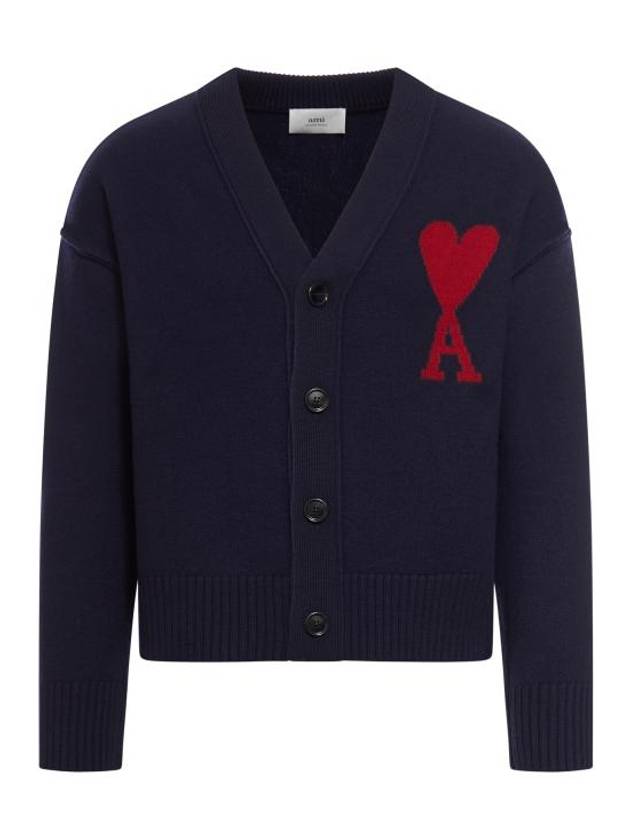 cardigan UKC006018414 NAVY RED - AMI - BALAAN 1